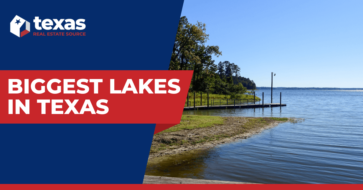 what are the top 10 biggest lakes in texas